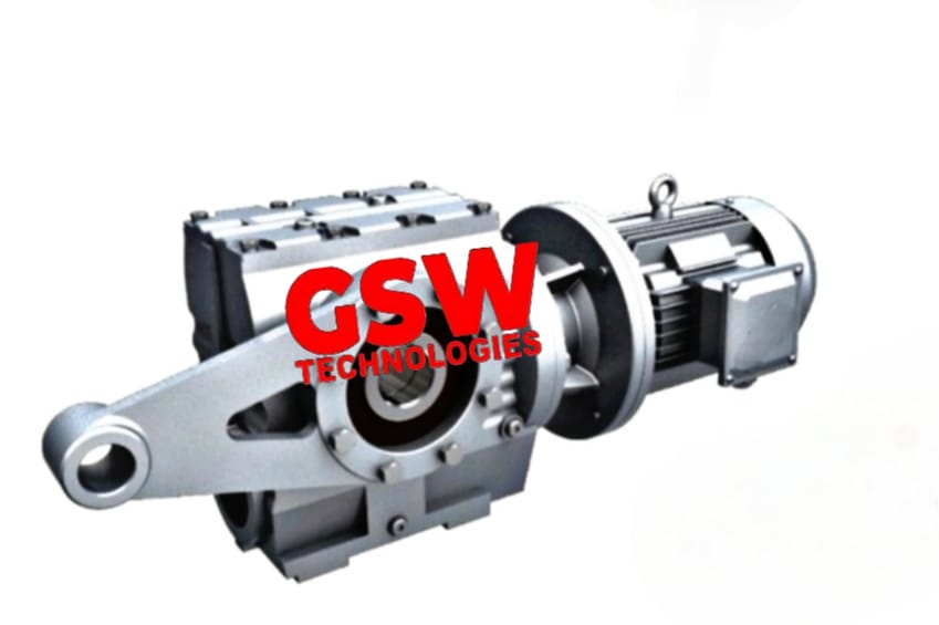 Helical - worm gearbox and worm gear motor